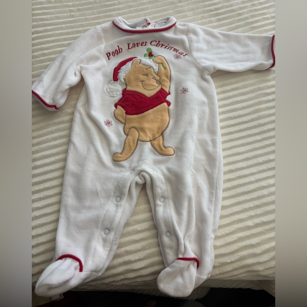 Vintage Winnie the Pooh Christmas Sleeper